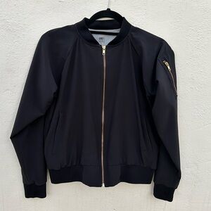 Albion Fit Black Bomber Jacket